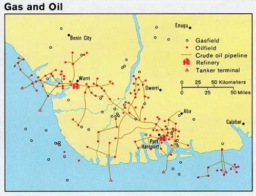 oil map