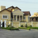 A modern house in a Nigerian city