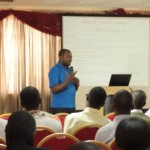 Mr. Niyi Yusuf, CEO Accenture Nigeria, presenting 
