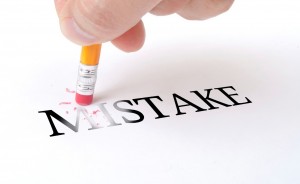 CV MISTAKE