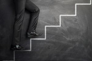 Climbing the career stairs